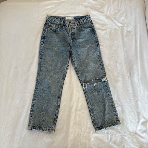 Topshop Petite Straight Leg Jeans - Picture 2 of 5